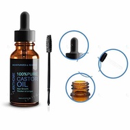 Organic Cold Pressed Castor Oil, UMIWE 100% Pure Castor Oil Hair Regrowth Tonic Energizing Serum,...