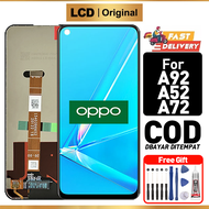 LCD OPPO A92 A52 A72 Original Full set ori asli Touchscreen Untuk Glass Touch Screen Digitizer COD