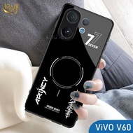 Glossy Glass Softcase for Vivo V60 2025 - Casing Vivo Vivo V60 2025hp - Protective Case hp - K68