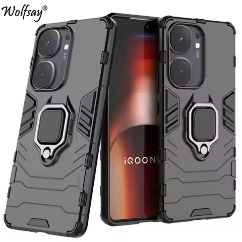 For Vivo iQOO Neo 9S Pro Plus Case Magnetic Suction Stand Back Cover Vivo iQOO Neo 9S Pro Plus Case 