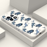 Creative Spot Shark Phone Case For OnePlus 13R 13 12R 12 11R 11 10 10T 10R 5G Comfortable Feel Cover