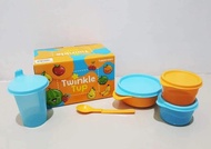 Tupperware twingkle tup set alat makan bayi