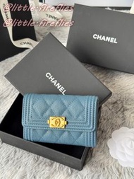 Chanel Leboy Mini Card Holder (Genuine Leather)