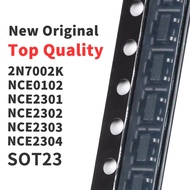 5pcs 2N7002K NCE0102 NCE2301 NCE2302 NCE2303 NCE2304 SOT23 chip ic