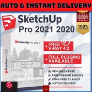[AUTO DELIVERY] SketchUp Pro 2023 2022 2021 2020 + Vray Next 5.1 + Enscape 3 + Lumion 11 - Windows /