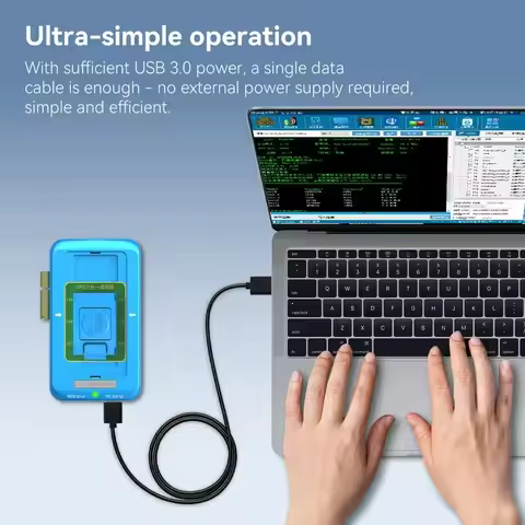 JCID Gen2 U70 UFS Programmer For Android Phone UFS/eMMC/ISP Nand Repair compatible with UFS,eMMC,ISP