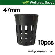 47MM Hydroponic Mesh Pots / Hydropots / Net Pots / Net Cup / Pot Hidroponik (10 pieces)
