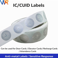 [CUID / IC] Sticker 13.56Mhz Proximity RFID Tag Wet Inlay Sticker