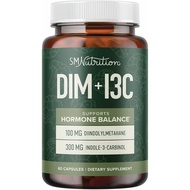 DIM & Indole 3 Carbinol Men Women Hormone Balance | I3C Compound | Erythritin Balance, Menopause Sup
