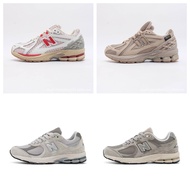 [Original Box Packing] 2025 Couple Sneakers NB 2002r Classic Grey Ancestor Grey Men's and Women's Ru