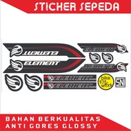 BICYCLE STICKER - ELEMENT BRAND BICYCLE STICKER SET - 01 - SAHILA STICKER