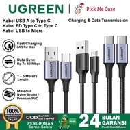 PM-302 UGREEN PD Type C To Type C MFI 60W 100W 240W MAX Data Charger Cable USB To Type C/ USB To Mic