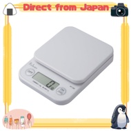 Tanita / Cooking Scale, KF-200 WH / Measures up to 2kg in 1g Increments, Digital Cooking Scale, Whit