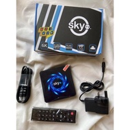 SkyTV Box + Free Lifetime Android Box App / Youtube Smart  Tv Player