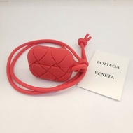 BV Bottega Veneta 橡膠壓紋airpods pro耳機套(紅)