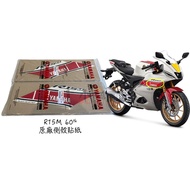 〖 Small R Warehouse 〗 YAMAHA YAMAHA R15M R15 Original Factory Side Shell Sticker Fairing Sticker 60T