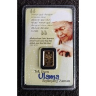 Gold bar 1gram 999.9