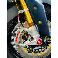 KAMUI Fork Tube Yamaha Xmax 250 300 Fork Cover Golden Colour For Radial Caliper 100mm