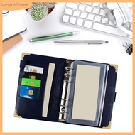 CONG Budget Binder Set with Cash Binder Card Pocket Budget Sheets Label Stickers for Budget Notebook