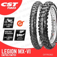 CST LEGION MX-VI 70/100-19 90/100-16 Motocross/Offroad/Scrambler Tayar Tube Type  TRAIL TT-R110E YZ85L tyre