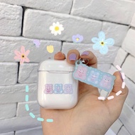 AirPod Gen 1&2 / pro case + keychain [ 3 little bears ]