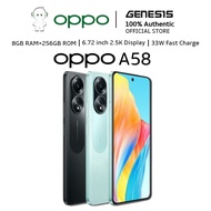 Oppo A58 5G สมาร์ทโฟน (8GB+256GB) – หน้าจอ 6.72 นิ้ว | กล้อง AI 50MP | แบตเตอรี่ 5000mAh