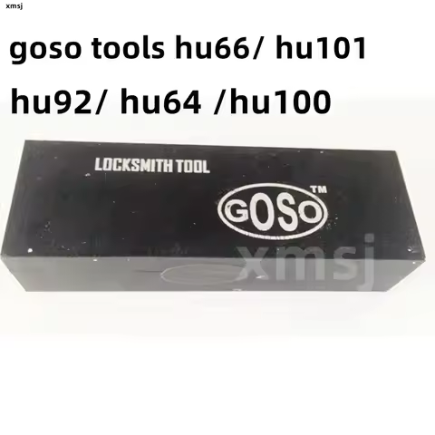 GOSO TOOL HU100 HU101 HU66 HU92 HU64 Inner Groove Lock locksmith tool for ford/VW FOR BMW Black Colo