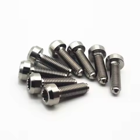 6AL4V Grad5 (TC4) Titanium Bolts M7 x 24.5 32mm for BBS Bentley Jaguar Forged Screw Two-Piece Three 