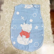 *全新* Winnie the Pooh 幼兒 五重紗 背心 Disney 迪士尼 小熊維尼 嬰兒 幼童 被袋 睡袋 防踢被