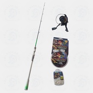 COMBO SEAGATE Lure Fishing Rod Set includes Rod + Reel + Rod + Blade