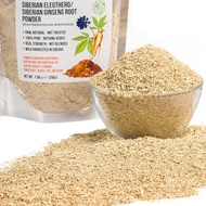 Siberian Ginseng Dried Root Cut Sifted Powder 200g (7.06 oz) Eleutherococcus Senticosus Siberian Ele