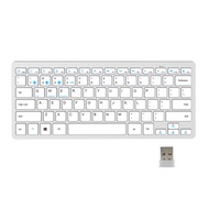 Ultra-Slim Dual Mode 2.4G + Bluetooth Keyboard for iPad 10.2 (10th/9th/8th Generation)/9.7, iPad Air