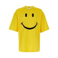 Moschino'Smiley'T Shirt Smiley Print Men Women Couples Style