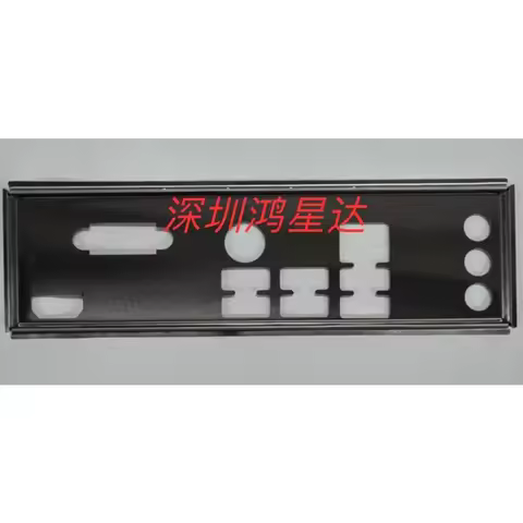 I/O IO Shield Blank Baffle for MSI PRO B660M-B DDR4 /B660M PLUS DD4 Motherboard Barrier Bezel Blocki