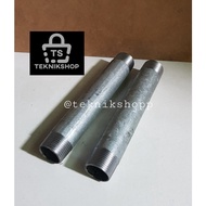 3/4" KNITTING PIPE / 3/4 INCH IRON PIPE 3/4 INCH / NEPEL PIPE / INCIAN PIPE / NIPPLE PIPE