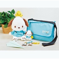 【Authentic 🇯🇵】Sanrio Characters : Pochacco Cycling Kuji - Storage Basket • A4 File • Keychain • Penc