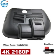 4K HD Plug And Play WIFI Car DVR Dual Lens Dash Cam Video Recorder For Mercedes Benz A Class A180L A