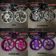 (ENKEI) (ESL) SPORT RIM 6BATANG CNC NMAX 155 V2 V3 14INCH 2.50/3.00x14 6L