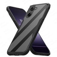Acrylic Transparent Shockproof Case For OnePlus Nord CE5 Airbags TPU+PC Back Cover One Plus Nord5 No