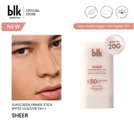 blk cosmetics universal sheer sunscreen primer stick SPF50 UVAUVB PA++ 20g
