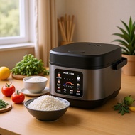 Oaks Rice Cooker 3L Smart Multi-Function Appointment Household 1-8 People Rice Cooker