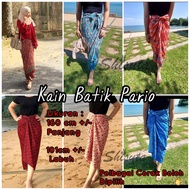 Kain Batik Pario Borneo Asli Sarawak/ Skirt Lilit Pario Viral Muslimah/Dress Batik/ Sarung Ikat Lilit/ Berpantang