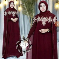 Baju Muslimah Couple - Gaun Wanita Mewah Murah Muslim Kondangan Pesta