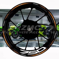 Motorcycle wheel hub reflective waterproof sticker 17 inch wheel rim tape sticker For motorcycle Z75