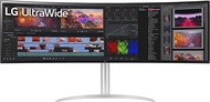 LG 49WQ95C-W 49 Inch 32:9 Curved UltraWide DQHD (5120 x 1440) Nano IPS Monitor, NVIDIA® G-SYNC® Comp
