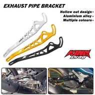 Exhaust Pipe Bracket Y15 LC135 Y16 Y15ZR Y16ZR Aluminum CNC Alloy Adjustable King Drag Ekzos Muffler
