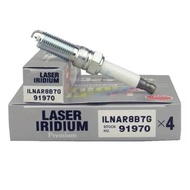 ILNAR8B7G 91970 4/6pcs Iridium Spark Plug untuk Opel VAUXHALL ADAM ASTRA CASCADA CORSA-E INSIGNIA ZA