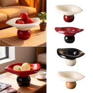 [Homyl478] Fruit Bowl on A Pedestal, Serving Bowl for Appetizers, Snack And Nut Bowl for Fruit And V