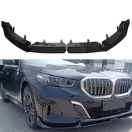 For BMW 5 Series I5 G60 2024-2025 Front Bumper Spoiler Lip Gloss Black Lower Body Splitter Protector