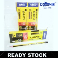 DOLPHIN Clipper 2B Pencil (DOL-CP2B14)9556939190325